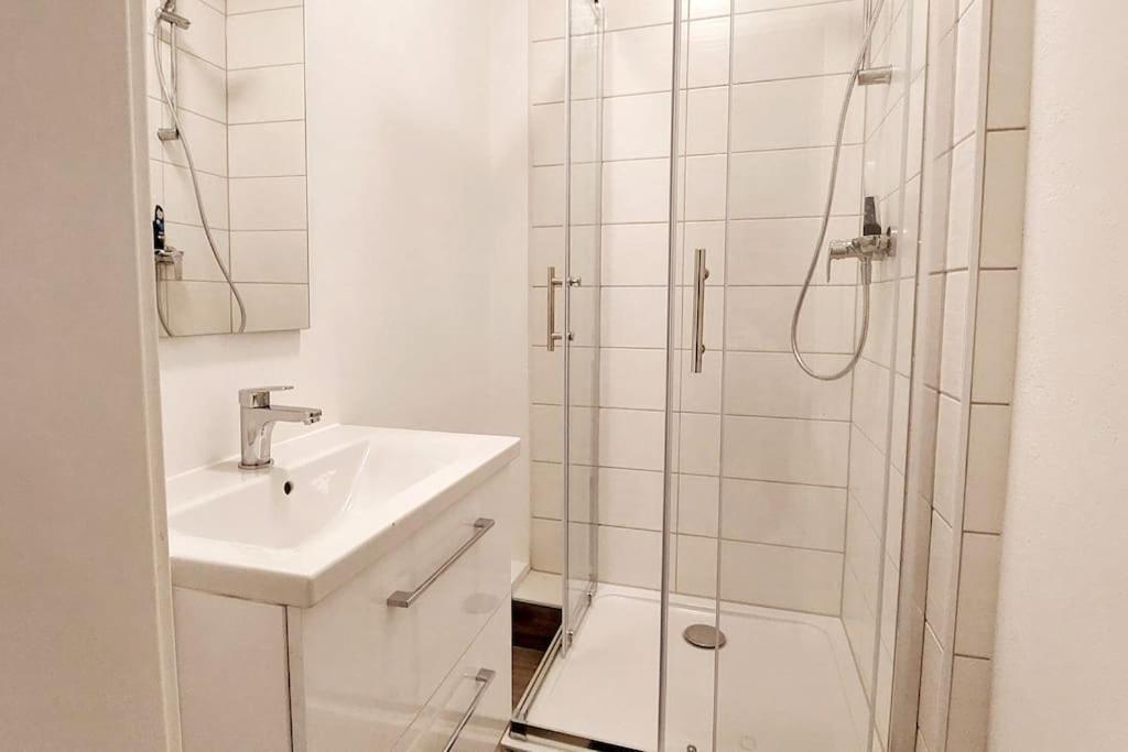 Zentrale Ferienwohnung - Direkt Am See Und Schloss シュヴェリーン エクステリア 写真